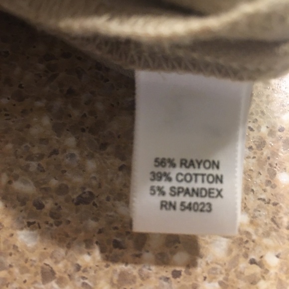 Cute Banana Republic khaki stretch pencil skirt- size 4 - Picture 4 of 5